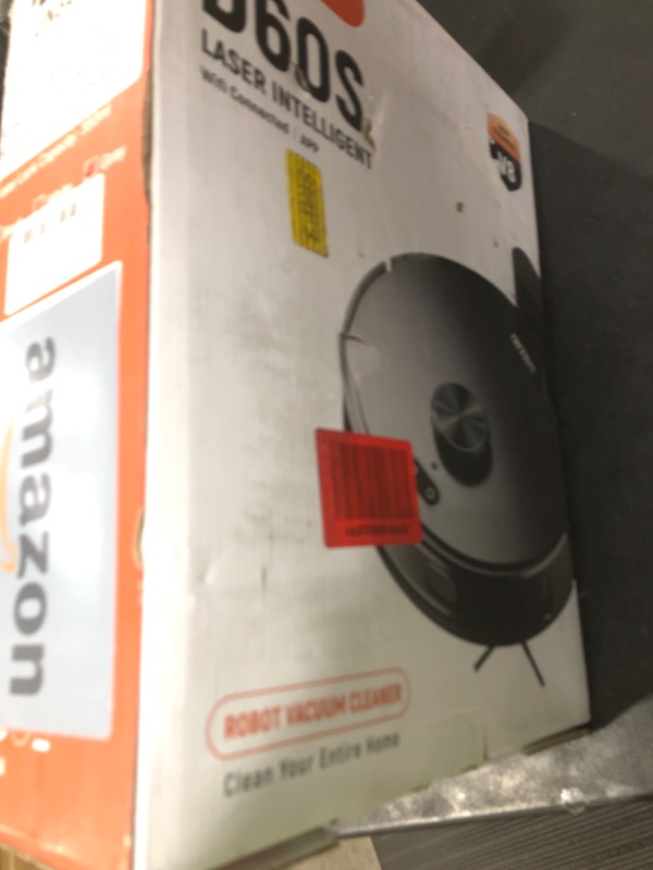 Photo 1 of Robot Vacuum and Mop, Mapping Robotic Vacuums Cleaner with LiDAR Navigation Smart & Strong Suction, WiFi/App/Alexa/Voice Control, Obstacle Avoidance, for Home, Wood/Hard Floors, Pet Hair -Grey