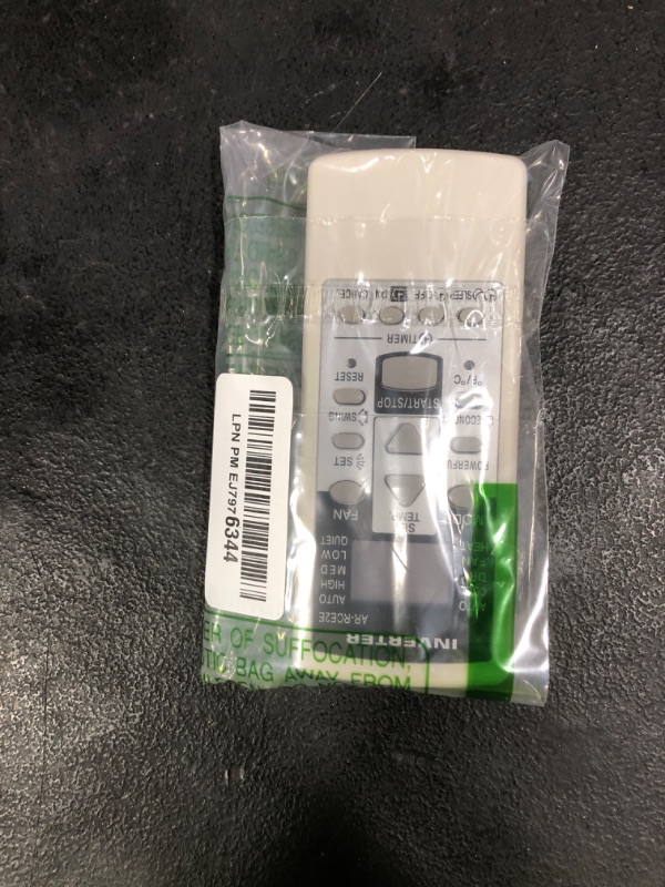 Photo 1 of ARRCE2E ARRCF1U AR-RCF1U Replace AC Remote Control Compatible with Fujitsu INVERTER Mini Split Air Conditioner ASU9RL2 ASU12RL AOU9RL2 ASU12RL2 AOU12RL2 ASU9RLS2 AOU9RLS2 ASU12RLS2 AOU12RLS2 ASU15RLS2