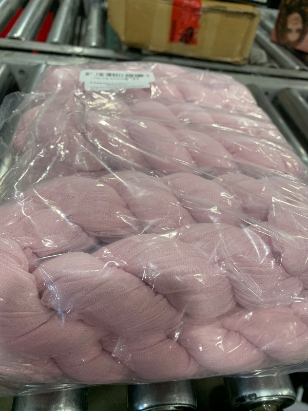 Photo 1 of 12 Pack 10Ft Cheesecloth Boho Gauze Table Runner - 35x120 Inch Rustic Cheese Cloth Long Runner - Pink Purple