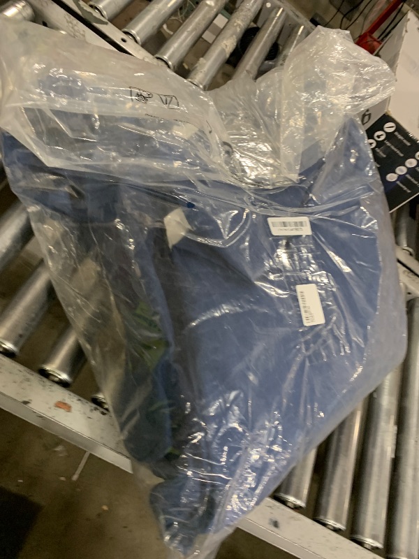 Photo 1 of The Heavy Duty Cotton Ektorp 3.5 Seat Width: 98" (Not Regular 3 Seat) Sofa Cover Replacement Fits IKEA Ektorp Three and Half Sofa (Blue)