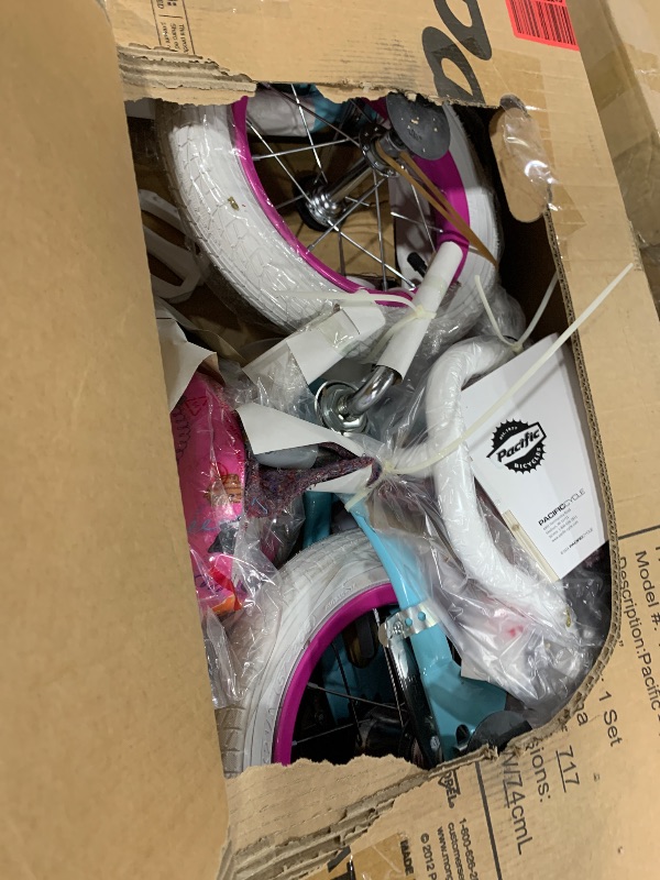 Photo 1 of Character Kids Bike for Boys & Girls Ages 3-7 Year Old, 12 or 16-Inch Wheels Option, Steel Frame, Coaster Brakes, Adjustable & Quick Release Seat, Training Wheels Included, Great for Beginners