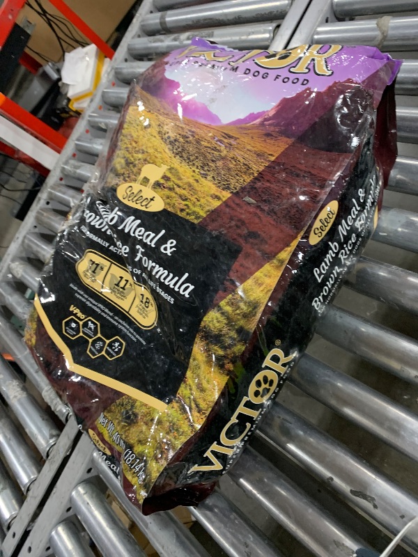 Photo 1 of VICTOR Super Premium Dog Food – Lamb Meal & Brown Rice Formula - Gluten-Free Dry Dog Food for All Normally Active Dogs of All Life Stages – Ideal for Dogs with Meat Protein Allergies, 40 lb