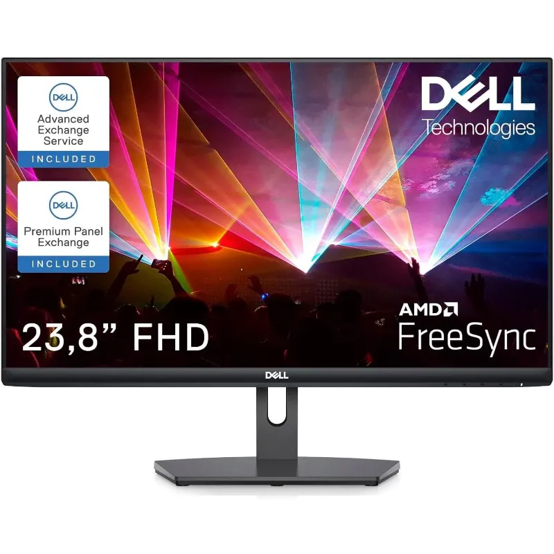 Photo 1 of Dell S2421NX 24" Full HD IPS Monitor - 75Hz, 4ms, AMD FreeSync, Ultrathin Bezel, Dual HDMI, Black
