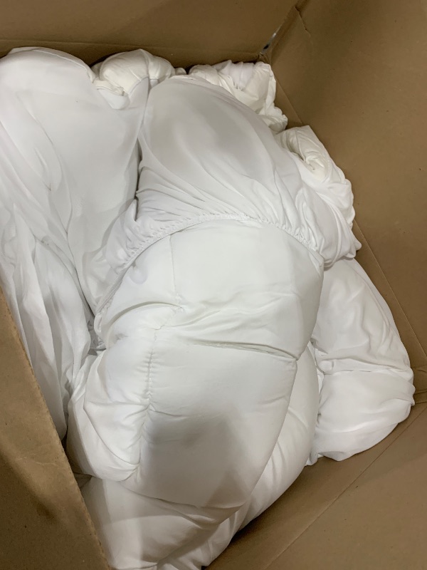Photo 1 of COONP Full Mattress Topper, Extra Thick Pillowtop, Cooling Plush Mattress Pad Cover Cotton Top Bed Topper Protector with 8-21 Inch Deep Pocket