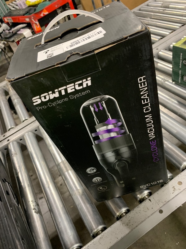 Photo 1 of SOWTECH Corded Vacuum Cleaners 20Kpa Powerful Suction Ultra-Light Stick Vacuum for Hard Floor Pet Hair Vacuum