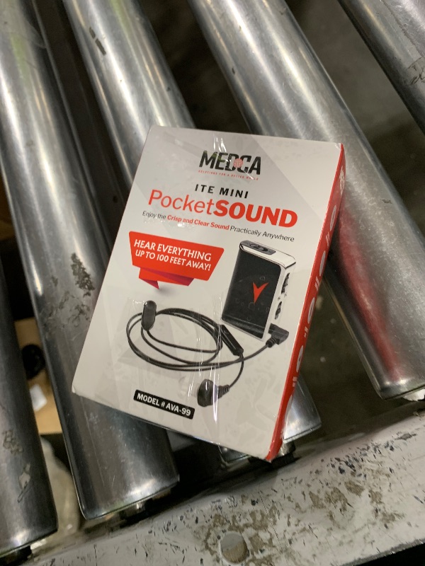 Photo 1 of Personal Sound Amplifier - Personal Audio Amplifier Device and Voice Enhancer Device for Sound Gain of 50dB, Up to 100 Feet Away, Pocket Hearing Devices
