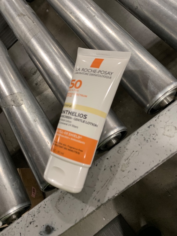 Photo 1 of La Roche-Posay Anthelios Mineral Sunscreen SPF 50 Gentle Lotion, Broad Spectrum SPF + Antioxidants, Face & Body Sunscreen, Titanium Dioxide & Zinc Oxide, Oxybenzone Free, Oil Free