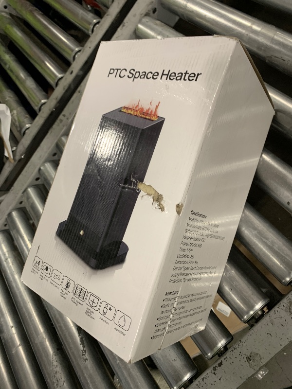 Photo 1 of Space Heater with Humidifier, 3-in-1 Space Heaters for Indoor Use with Motion Sensor/3D Flame Effect,1500W Portable Heater for Office/Bedroom/Garage