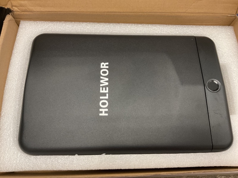 Photo 1 of Holewor  Safe Small Pistol Safe Biometric Gun Lock Box for Handgun, Fingerprint Quick Access Portable Pistol Case for Car Travel Nightstand Bedside