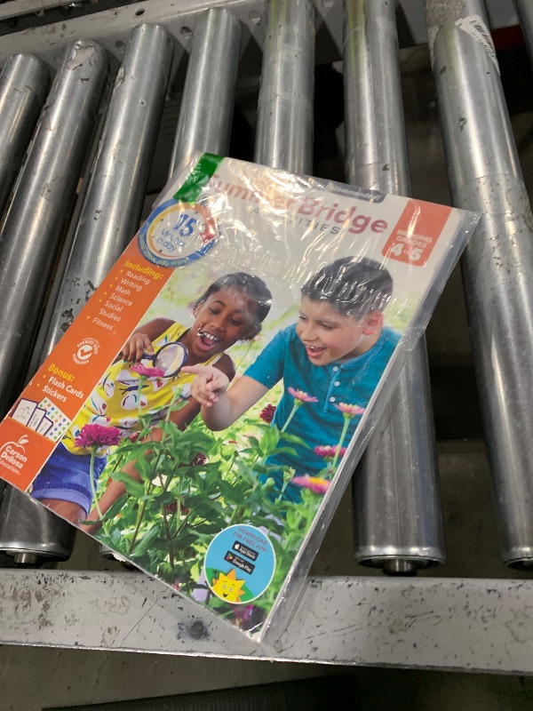 Photo 1 of Summer Bridge Activities 4th to 5th Grade Workbooks All Subjects, Activity Book With Math, Reading Comprehension, Science, Fitness, Social Studies, Writing Practice, and Flash Cards (Volume 6)