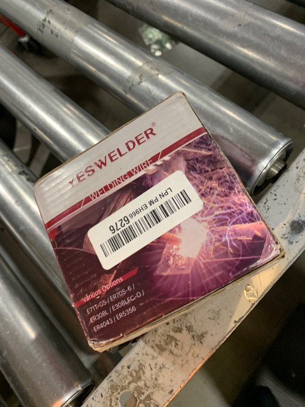 Photo 1 of YESWELDER Flux Core Gasless MIG Wire, E71T-GS Mild Carbon Steel .030-Inch Diameter 2-Pound, Strong ABS Plastic Spool Welding Wire
