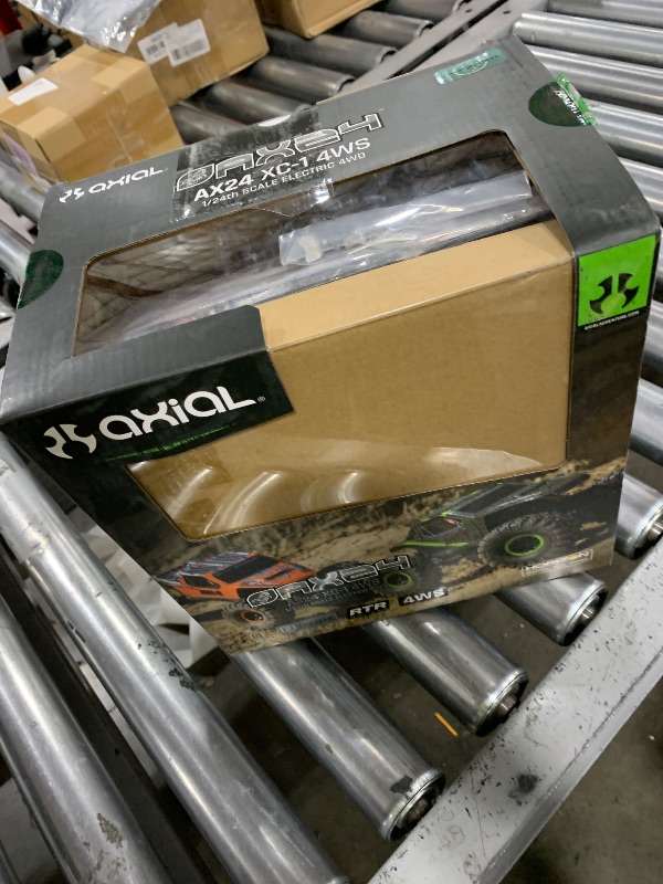 Photo 1 of Axial RC Truck 1/24 AX24 XC-1 4WS Crawler Brushed RTR (Includes Everything Needed No Other purchases Required), Green, AXI00003T1