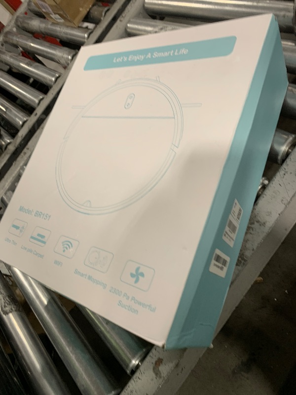 Photo 1 of Robot Vacuum and Mop, 2 in 1 Robotic Vacuum Cleaner with Schedule, App/Voice, Slim Mopping Vacuum Robot with Watertank and Dustbin, Self-Charging, Easy of Use, Ideal for Hard Floor, Pet Hair, Carpet