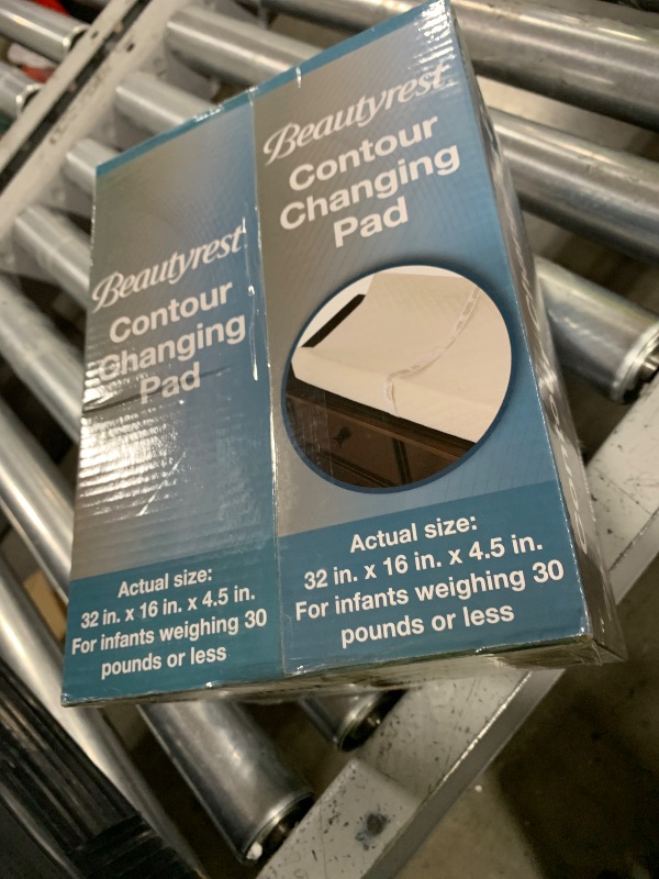 Photo 1 of Beautyrest Foam Contoured Changing Pad with Waterproof Cover