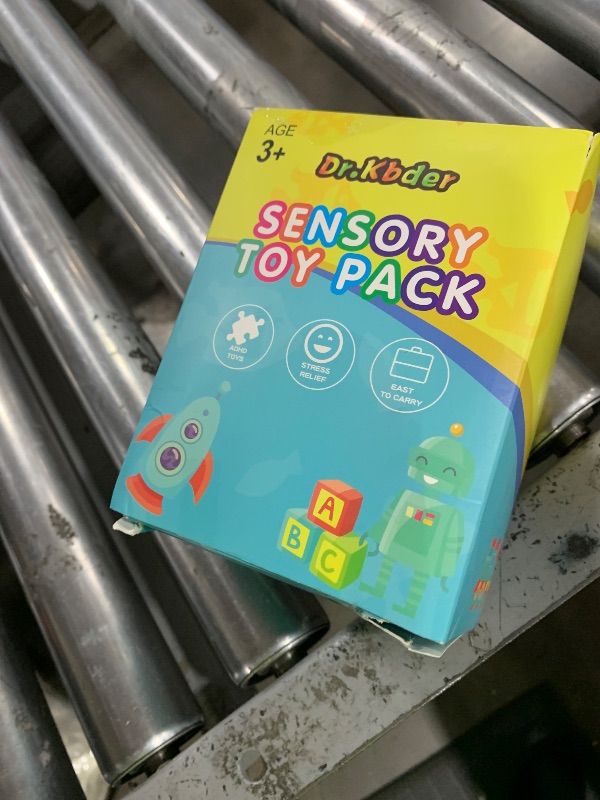 Photo 1 of 15 Pack Fidget Toys Bulk For Adults Kids Age 5-7, 8-12, Classroom Quiet Figette For ADHD Tools Calm Down Sensory Autism Stress Anxiety Item Autistic Fidgets Set School Party Favors Gifts Box For Teens