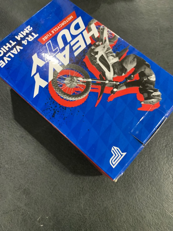 Photo 1 of PIVOTRAX 2.25/2.50-16 (70/90-16) 16" Heavy Duty Mini Dirt Bike Inner Tube - 2 mm Reinforced Thickness - TR4 Valve Stem Straight