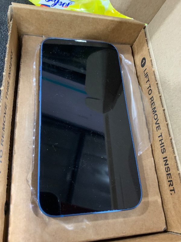 Photo 1 of Apple iPhone 13, 256GB, Blue - Unlocked (Renewed)