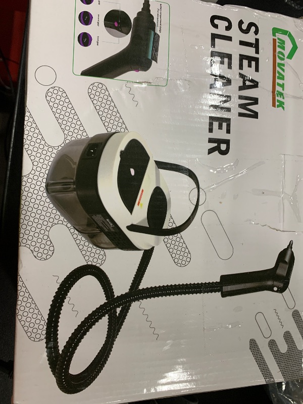 Photo 1 of Handheld Steam Cleaner with Trigger Control, 1600ml Water Tank, Continuous High Pressure Steamer for Cleaning Floors, Tiles, Carpets, Grout, Upholstery, Furniture