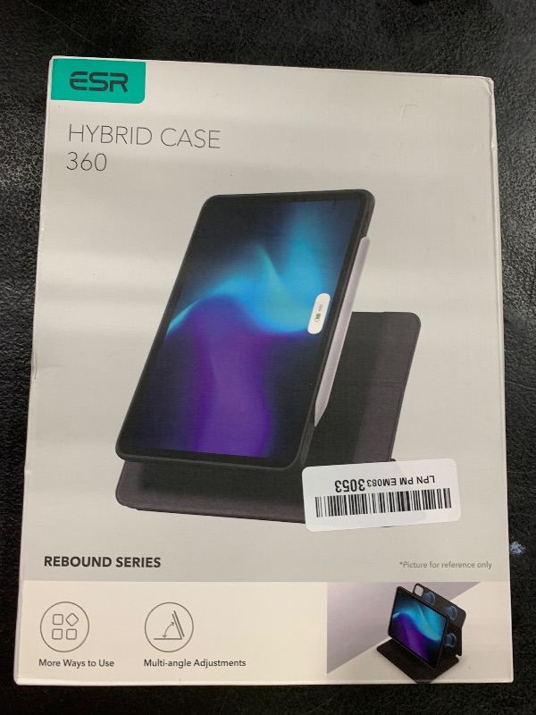Photo 1 of ESR for iPad Pro 11 Inch Case (M4) 2024 5th Gen, Removable Magnetic Cover with Pencil Holder, Vertical Stand, Fully Supports Pencil Pro and Pencil (USB-C), Rebound 360 Series, Purple