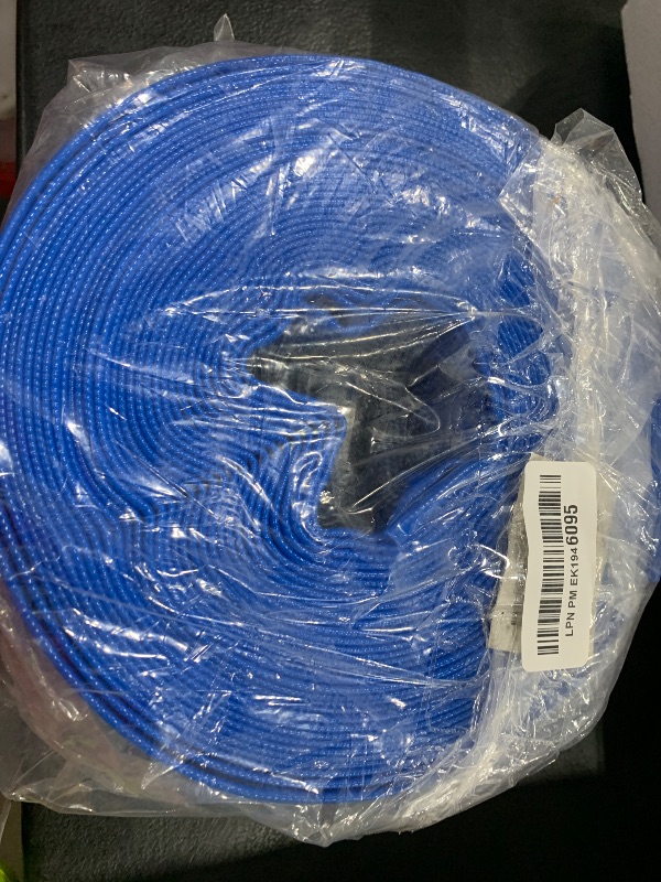 Photo 1 of Eastrans 2.5" x 50 FT Pool Backwash Hose,Flat 4 inch Width,Heavy Duty Flat Discharge Hose,Weather and Burst Resistant, Best Pool Hoses for Inground Pools,Pool Filter Hose & Pool Drain Hose