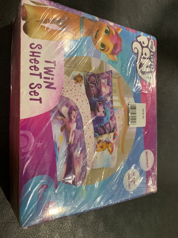 Photo 1 of Franco Kids Bedding Super Soft Sheet Set, Twin, My Little Pony