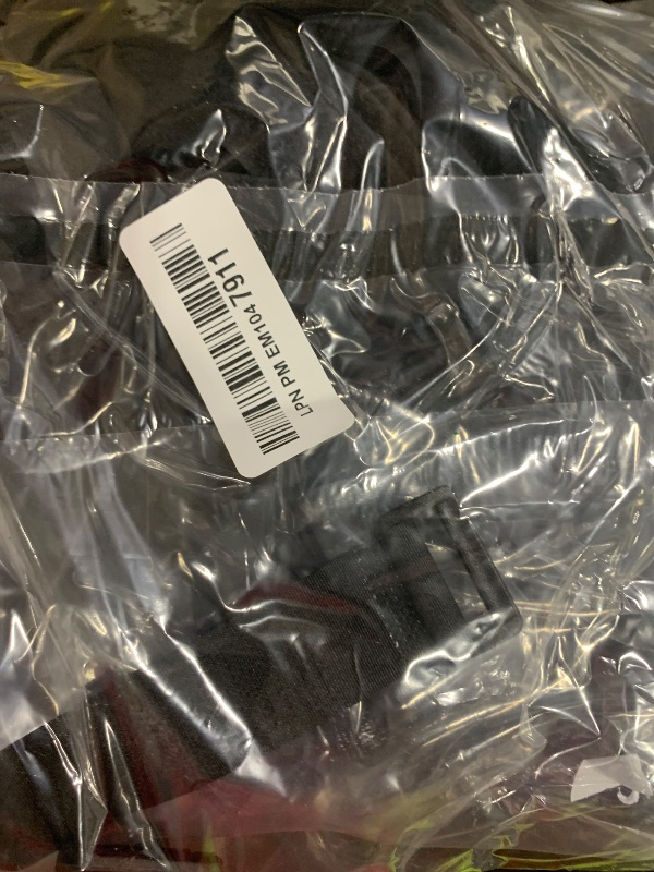 Photo 1 of 25pcs Black Reusable Fastening Cable Straps, Hook and Loop Cable Tie Down Straps 1" x 18"