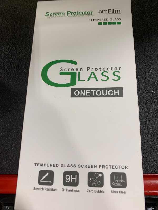 Photo 1 of amFilm Auto-Alignment OneTouch for Samsung Galaxy S24 FE 6.7'' Screen Protector + Camera Lens Protector,Tempered Glass,30 seconds Installation, Bubble Free, Case Friendly, Anti-Scratch [2+2 Pack]