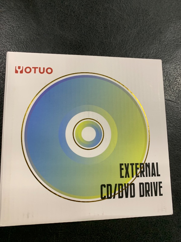Photo 1 of YOTUO External DVD Drive, Portable USB 3.0 CD +/-RW Drive DVD Player for ROM Rewriter Burner for Laptop Desktop, Compatible with Windows 7/8/10/11 Mac MacBook Pro/Air… (DVD Burner)