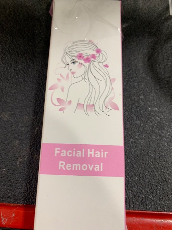 Photo 1 of Yunmiss Facial Hair Removal for Women Men?Electric Painless Hair Removal Device Included 2 x Replacement Heads?USB Rechargeable Lady Womens Face Shaver with LED Light for Lip,Chin,Arms (Multicolor)