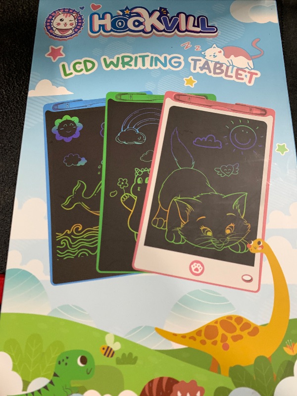 Photo 1 of Hockvill LCD Writing Tablet for Kids 8.8 Inch, Toys for Girls Boys Drawing Pad for 3 4 5 6 7 Year Old Kids Toys, Children’s Day Gift Toddler Doodle Board Travel Essentials, Birthday Gift for Children