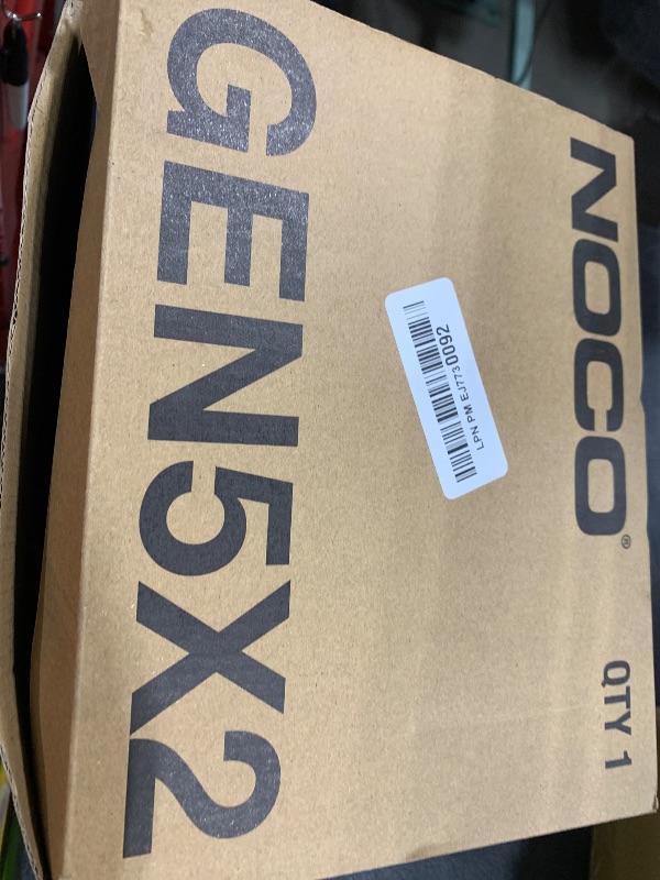Photo 1 of NOCO Genius GEN5X2: 2-Bank, 10A Onboard Battery Charger - 5A Per Bank, 12V Waterproof Marine Charger with Overcharge Protection & Temperature Compensation – for Lead-Acid & Lithium Batteries