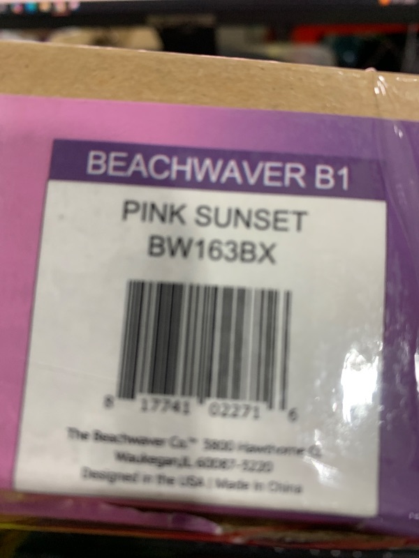 Photo 1 of Beachwaver B1 Rotating Curling Iron - Automatic 1 Inch Ceramic - Easy-to-Use Spinning Wand for Long-Lasting Waves - Auto-Shut Off and Dual Voltage (BW160)