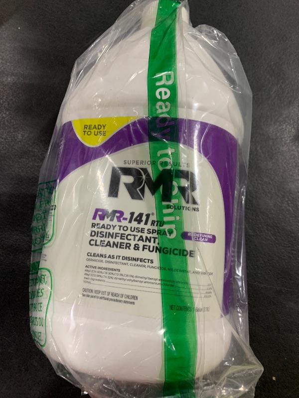 Photo 1 of RMR-141 EPA Registered Mold and Mildew Killer, Eliminates Odors, Removes Mold, Mildew, Bacteria, and Viruses, 1 Gallon Bottle