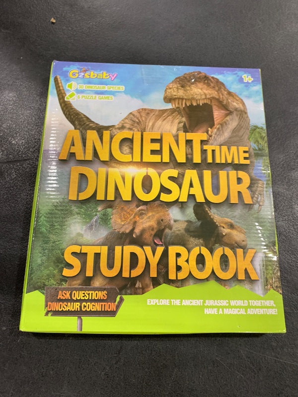 Photo 1 of Dinosaur Toys for Kids 3-5 Dinosaur Book with Sounds 30 Species Names & Realistic Sounds InteractiveToys for Boys Girls Kids 2 3 4 5 6 7 Year Old Dinosaur Toys Gifts