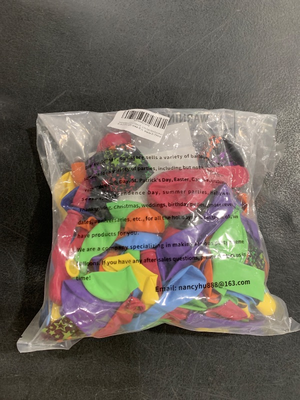 Photo 1 of DBKL 190Pcs Neon Balloon Arch Garland Kit with Neon Luminous Fluorescent Balloons, Disco Balloons Glow in the Dark Party Decorations for Back to 80s 90s Birthday Disco Party Supplies