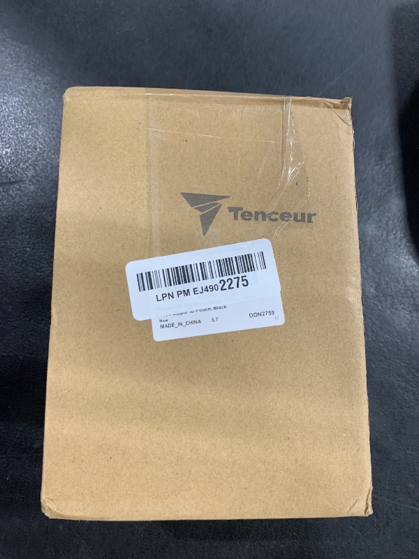 Photo 1 of Tenceur 20 Pcs Name Badge Holders with Lanyard 4 x 3 Inch Name Badge Organizer Polyester Lanyard Wallet Neck Case Protector Horizontal with Clear Window Pen Loops Zipper ID Pouch, Black
