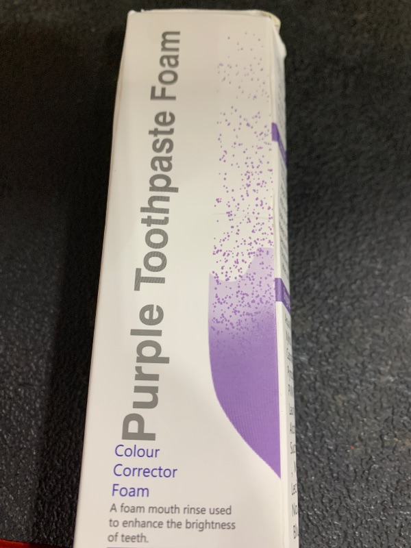 Photo 1 of ROMARZ Purple Toothpaste for Teeth Whitening,Purple Teeth Whitening Kit,Tooth Stain Removal Colour Corrector