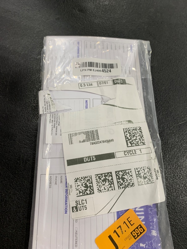 Photo 1 of Juvale Puppy Shot Records Cards 24 Pack - 5 x 3.5 in Folded White Paper - Tri-Fold Puppy Vaccination & Health Record - Ink-Resistant Tracker