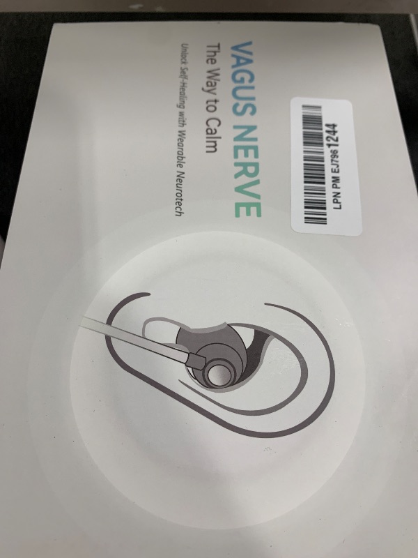 Photo 1 of ZENOWELL Auricular Vagus Nerve Stimulator | Sleep Aid Device | Patented Vagus Nerve Wearable Device for Restore Calm, Stress Relief and Recover | Relaxation Device for Long-Term Wellness