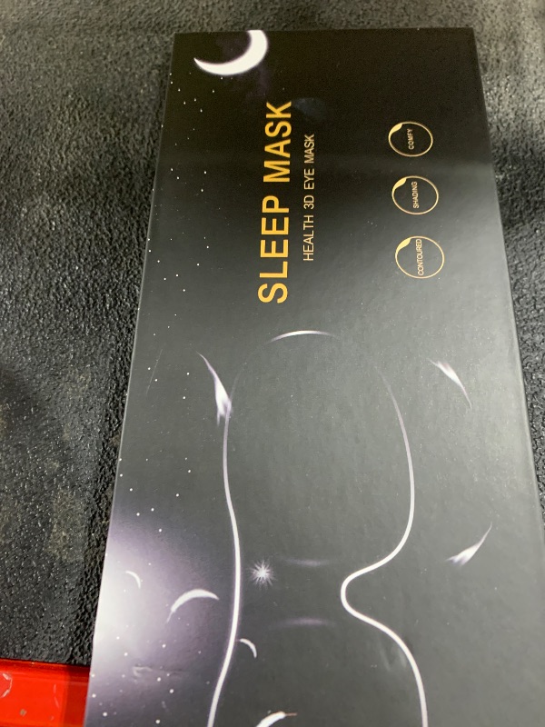 Photo 1 of MZOO Sleep Eye Mask for Side Sleeper Men Women, Zero Eye Pressure 3D Sleeping Mask, Light Blocking Patented Design Night Blindfold, Soft Eye Shade Cover for Travel, Black
