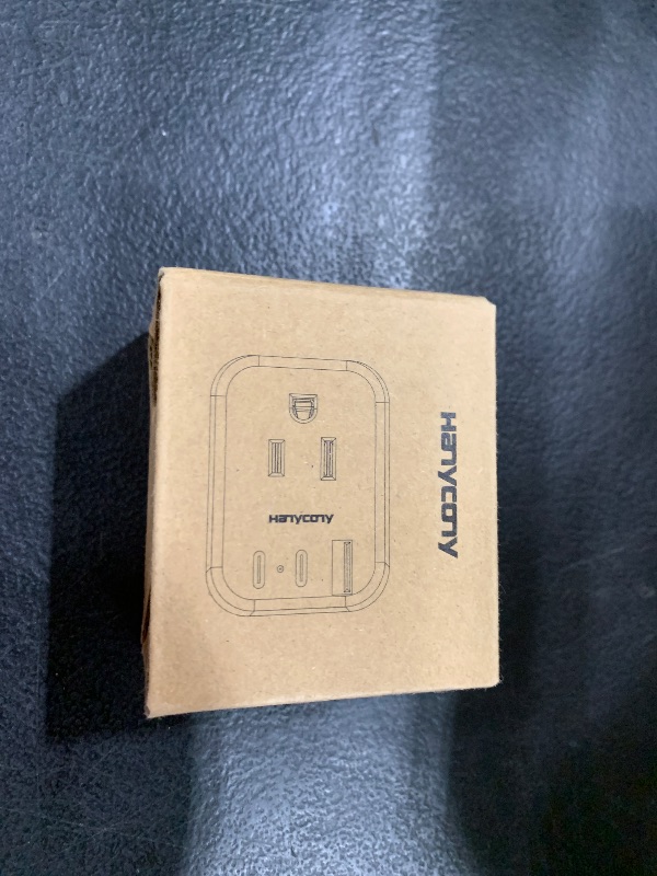Photo 1 of European Travel Plug Adapter USB C, HANYCONY International Plug Adapter, US to Europe Adapter Plug 2 Outlets 3 USB Ports(2 C Port), Type C Power Adapter to Italy Spain France Portugal Iceland Germany