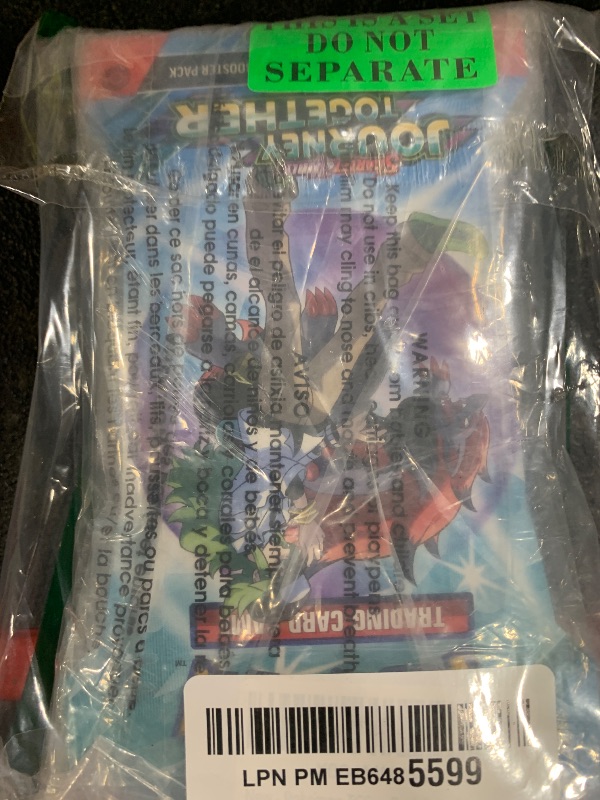 Photo 1 of Pokemon TCG - Scarlet & Violet: Journey Together - 8 Booster Pack Lot - 80 Cards