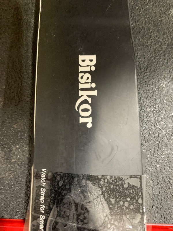 Photo 1 of Bisikor Compatible with Apple Watch Band 49 46 45 44 42 41 40 38mm Double Sided Wearable Silicone Magnetic Strap for iWatch Ultra SE Series 10 9 8 7 6 5 4 3 2 1 (42/44/45/46/49, Brown/Indigo)