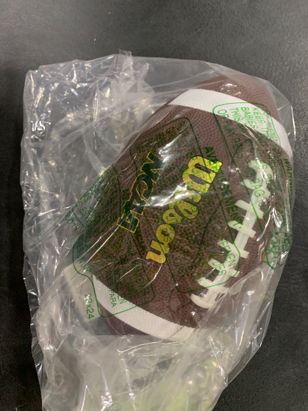 Photo 1 of Wilson NCAA Composite Football - Youth Size, Brown