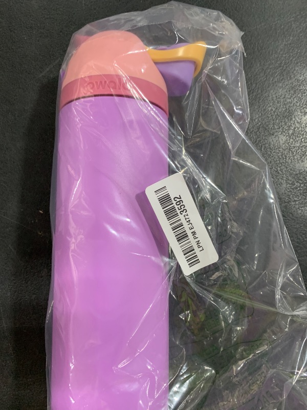 Photo 1 of Owala Disney Princess FreeSip Insulated Stainless Steel Water Bottle with Straw for Sports and Travel, BPA-Free Sports Water Bottle, 24 oz, Rapunzel