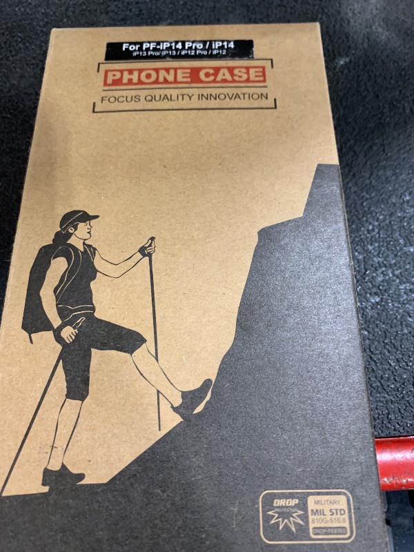 Photo 1 of Hualele Floating Phone Case for iPhone 15/15 Pro/14/14 Pro/13/13 Pro/12/12 Pro EVA Foam Material Case with Waterproof Dry Bags and Lanyard,20FT Powerful Drop Protective Case 6.1 inch (Orange)