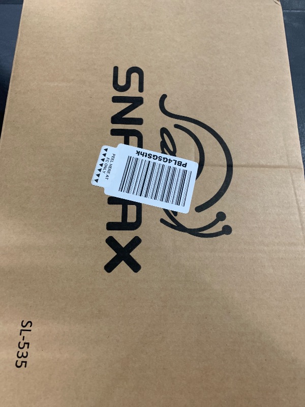 Photo 1 of Snailax Foot Rest Under Desk at Work, Heated Under Desk Foot Stool with Double Layer Adjustable Height, Feet Warmer with Vibration Massage, Ergonomic Gaming Home Footstool for Lumbar Back Knee Pain