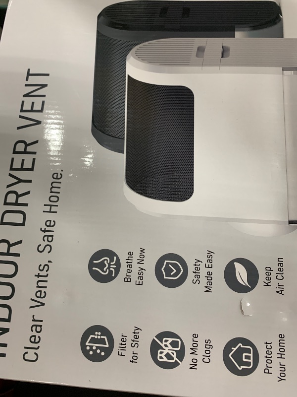 Photo 1 of 3-in-1 Indoor Dryer Vent - indoor dryer vent kit for Water Drawer System and Electric Clothes Dryers, with High Strength Non-woven filter cotton Doesn't Leak Lint, Dust, For Electric Clothes Dryers