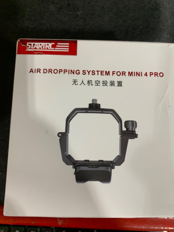 Photo 1 of Mini 4 Pro Airdrop System, Quick Release Payload Delivery Transport Device Wedding Drone Fishing Bait Search & Rescue for DJI Mini 4 Pro Drone Accessories