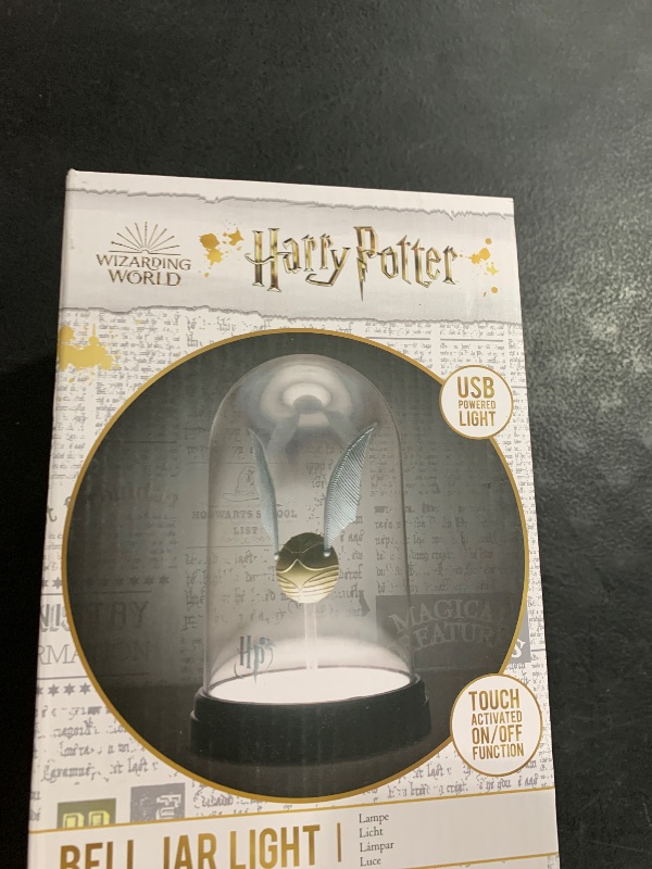 Photo 1 of Harry Potter Levitating Golden Snitch Light, Touch Activated Desk Lamp Accessories, Officially Licensed Harry Potter Decor Gifts & Collectibles